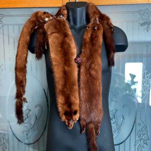 Vintage Mink Fur Collar/Shawl